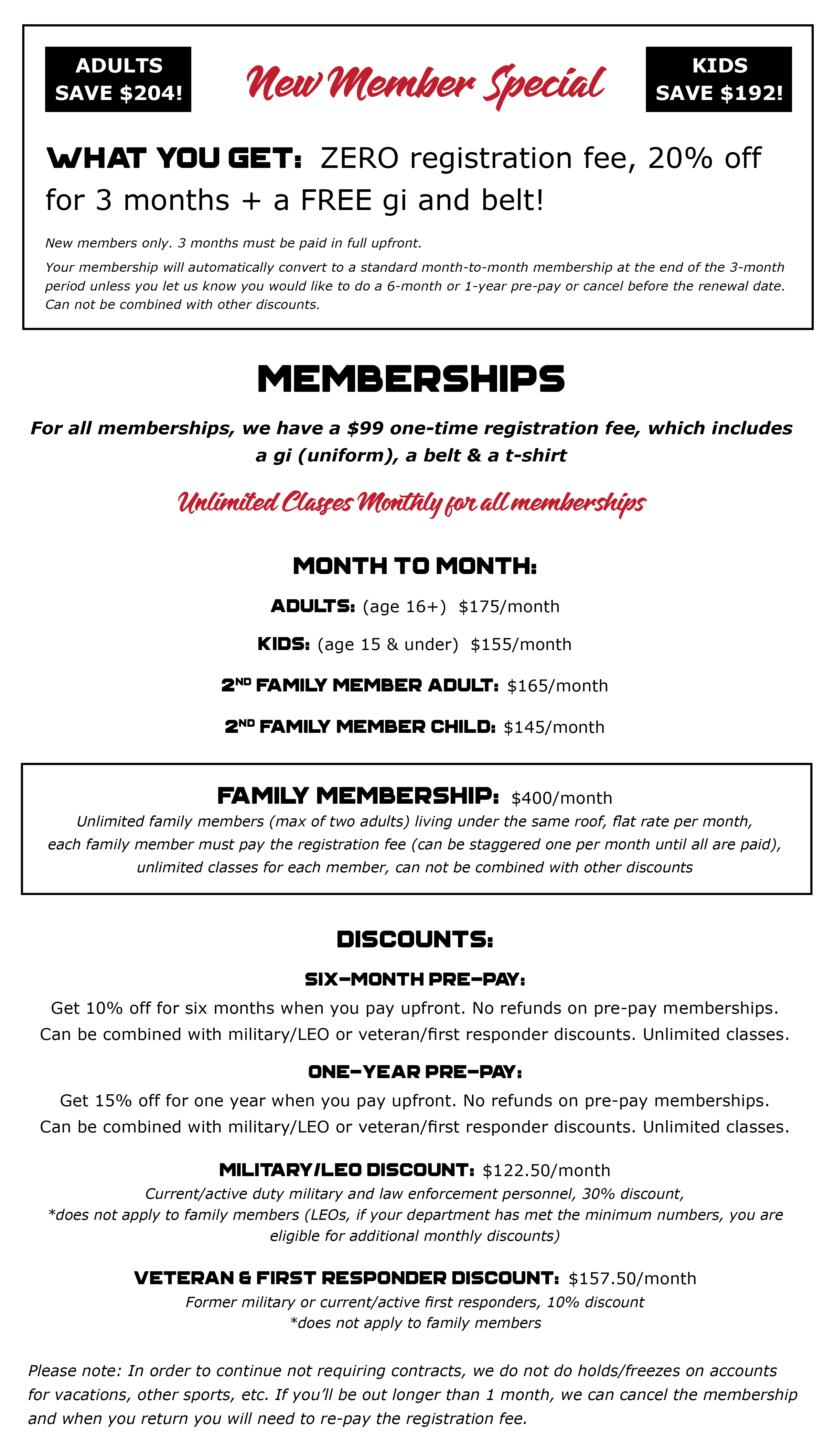 Vida Pricing Flyer 4-26